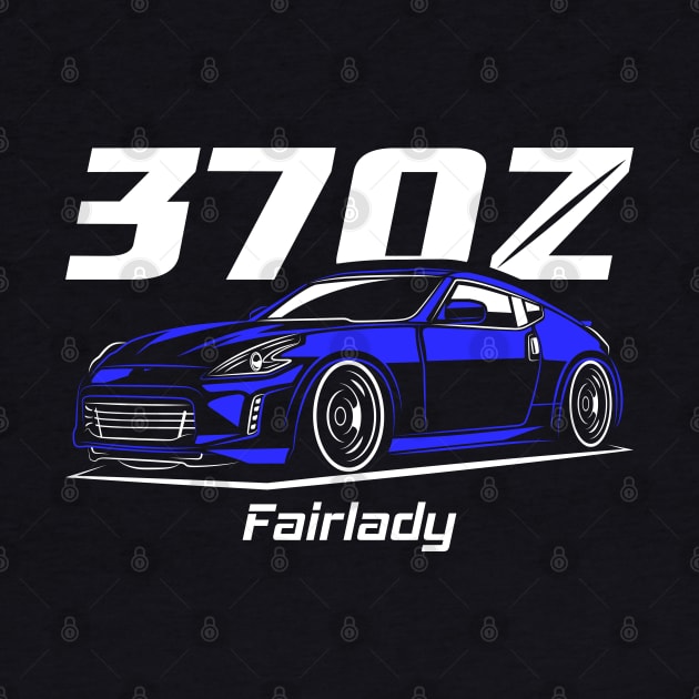 Racing Blue 370Z JDM by GoldenTuners